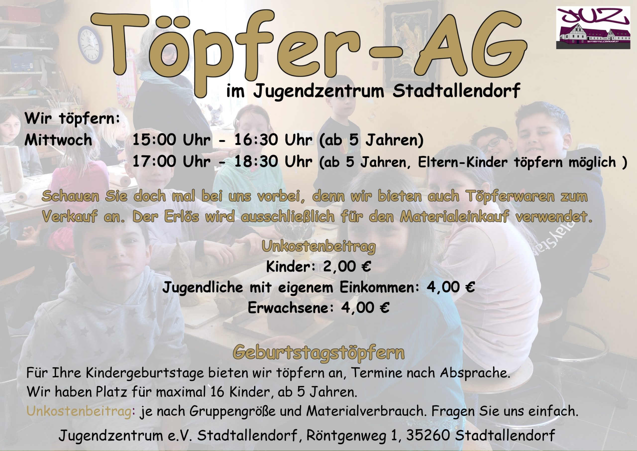 22.10.2025-Töpfern 17:00 Uhr