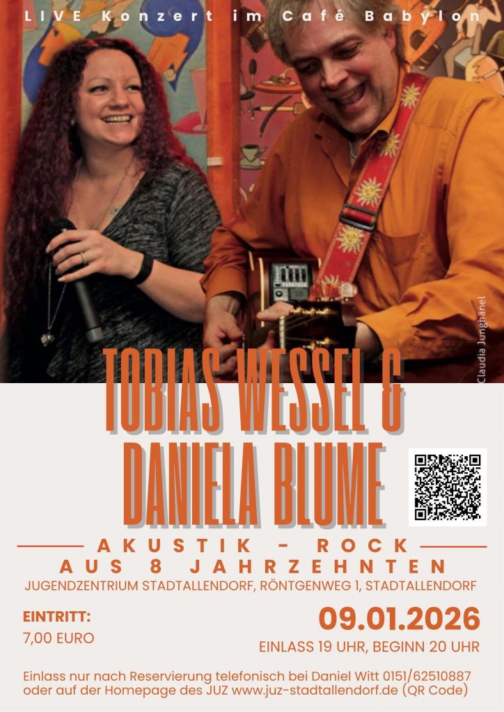 Live Konzert Tobias Wessel und Daniela Blume
