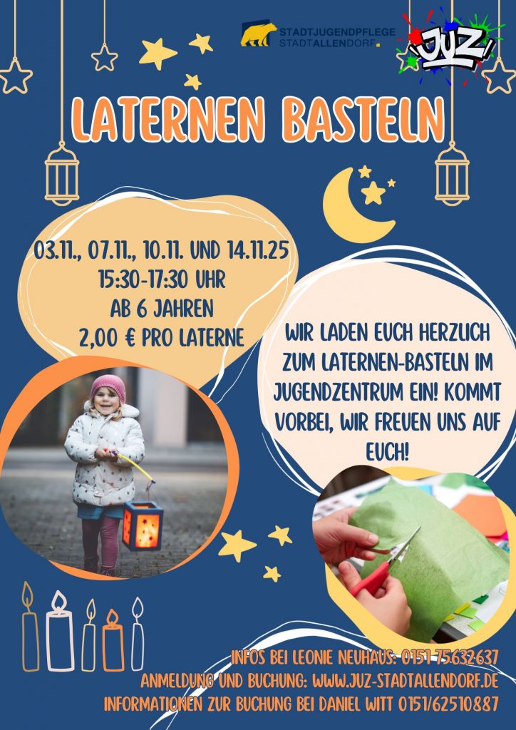 03.11.2025 Laterne basteln