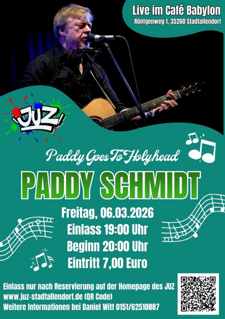 Live Konzert Paddy Schmidt