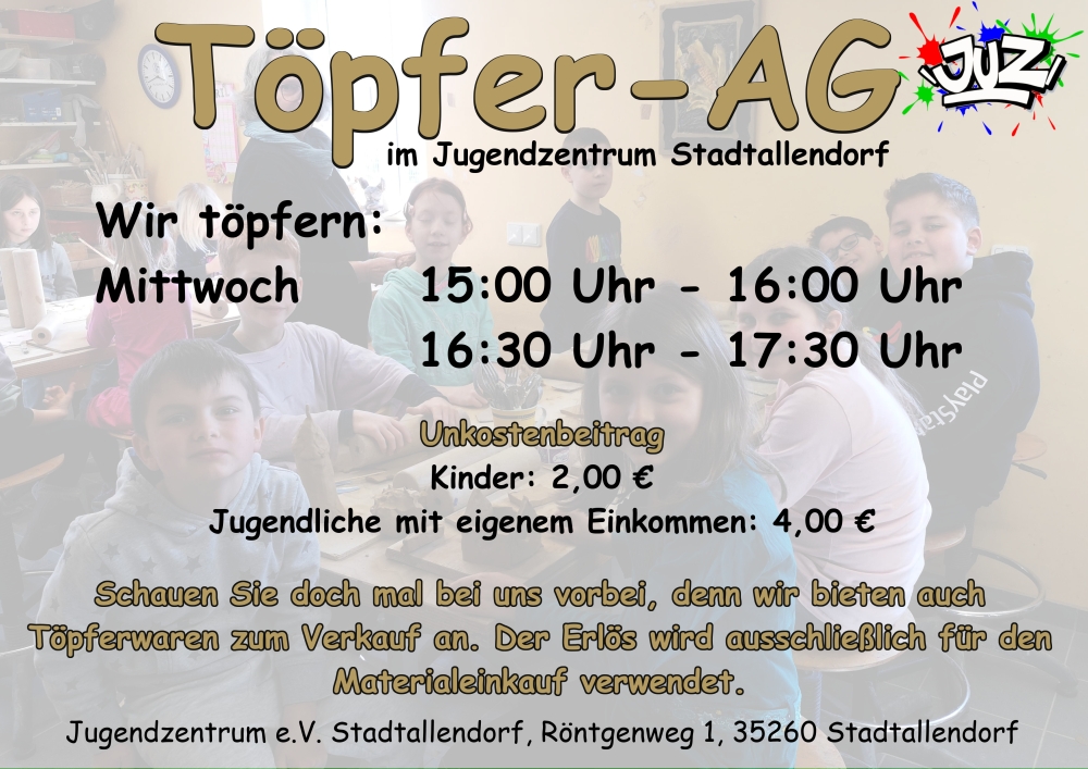 10.12.2025-Töpfern 15:00 Uhr