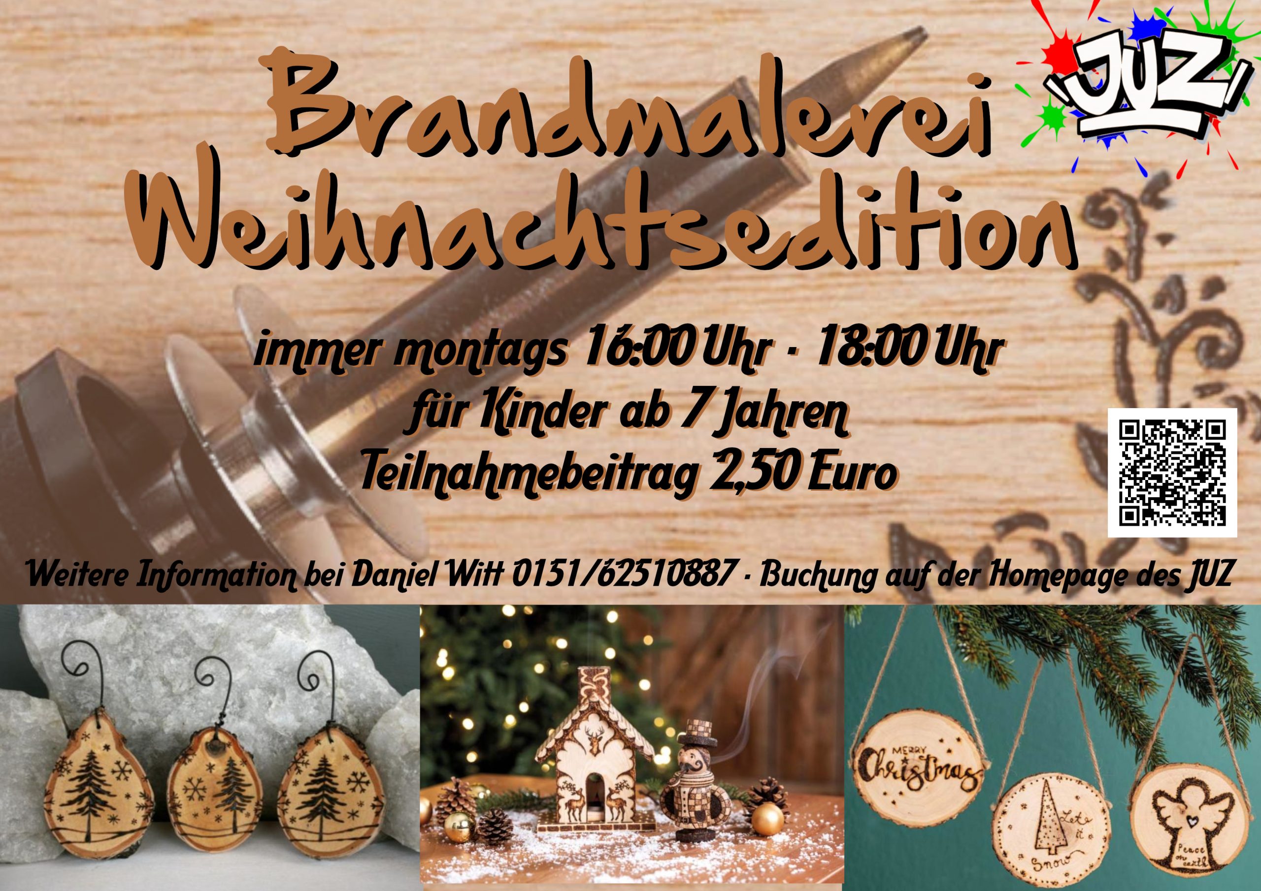 08.12.2025 - Brandmalerei Weihnachtsedition