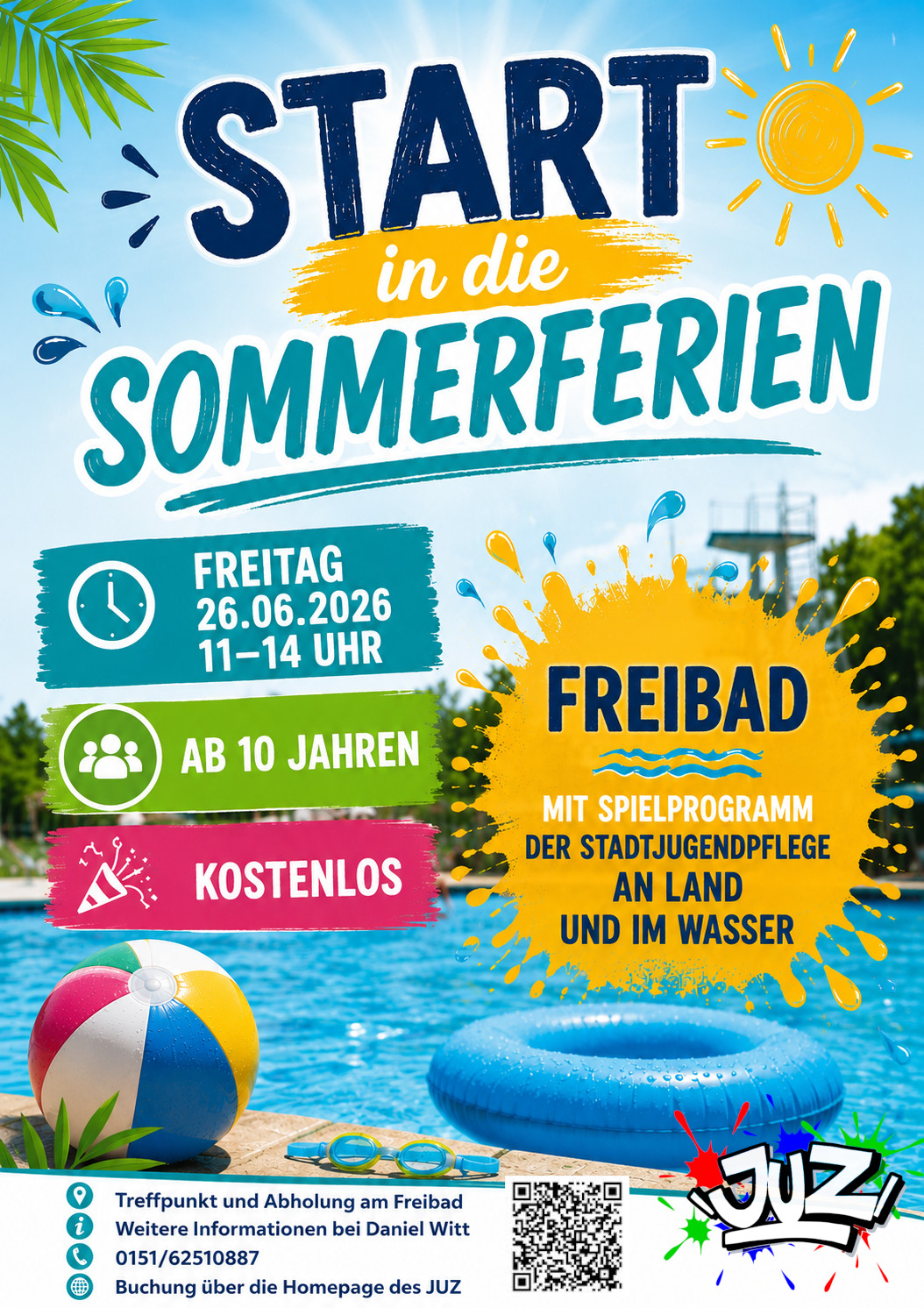 Start in die Sommerferien 2026