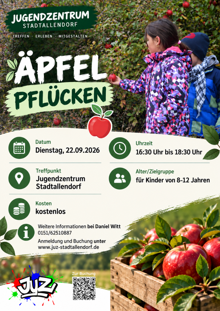 22.09.2026 Äpfel pflücken